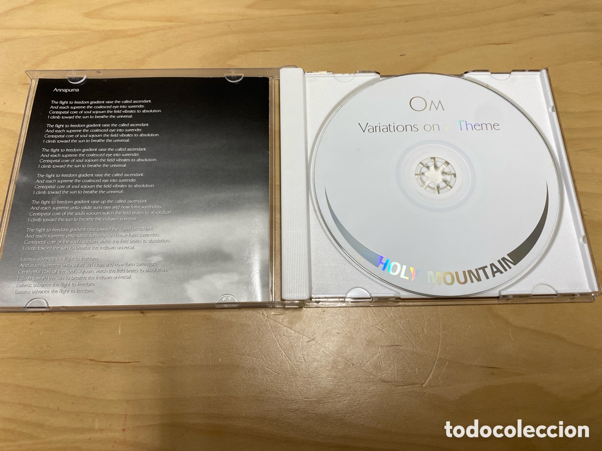 CDs de m&uacute;sica: OM - Variations On A Theme - Foto 3