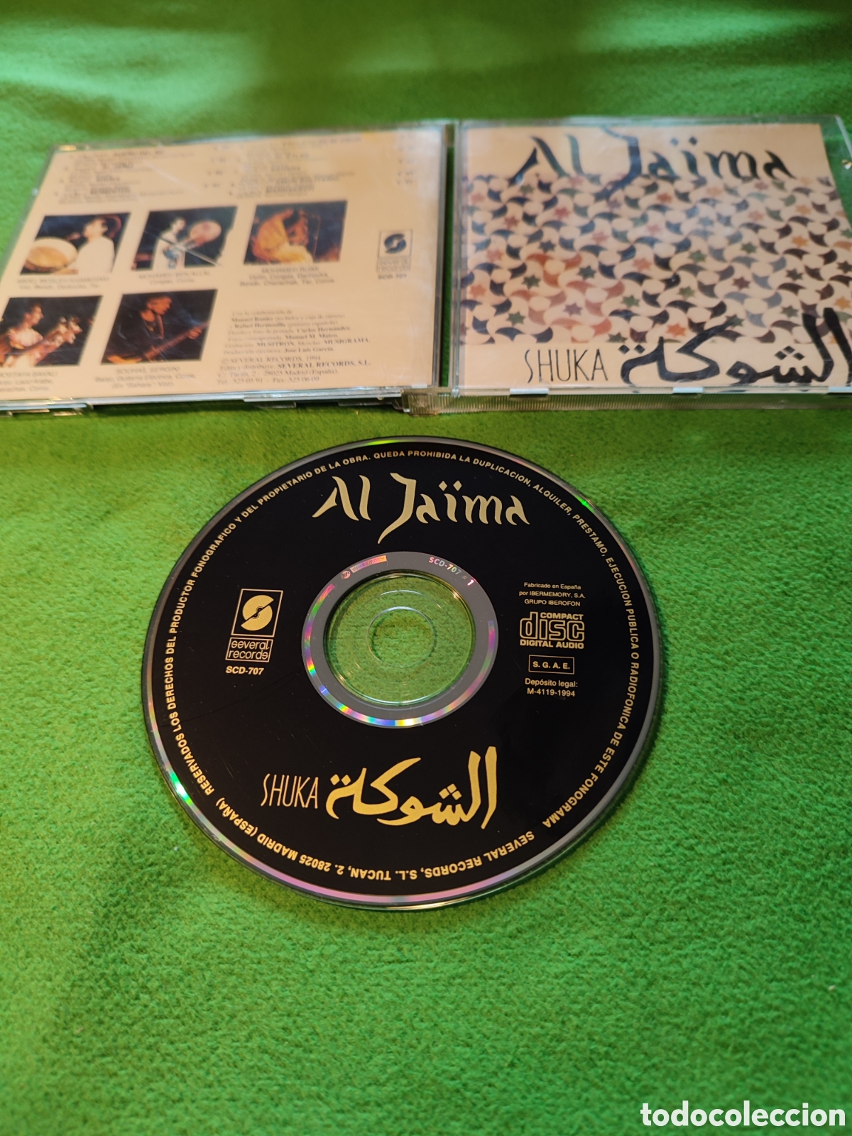 CDs de m&uacute;sica: Shuka - Al Jaima edici&oacute;n 1994 - Foto 2