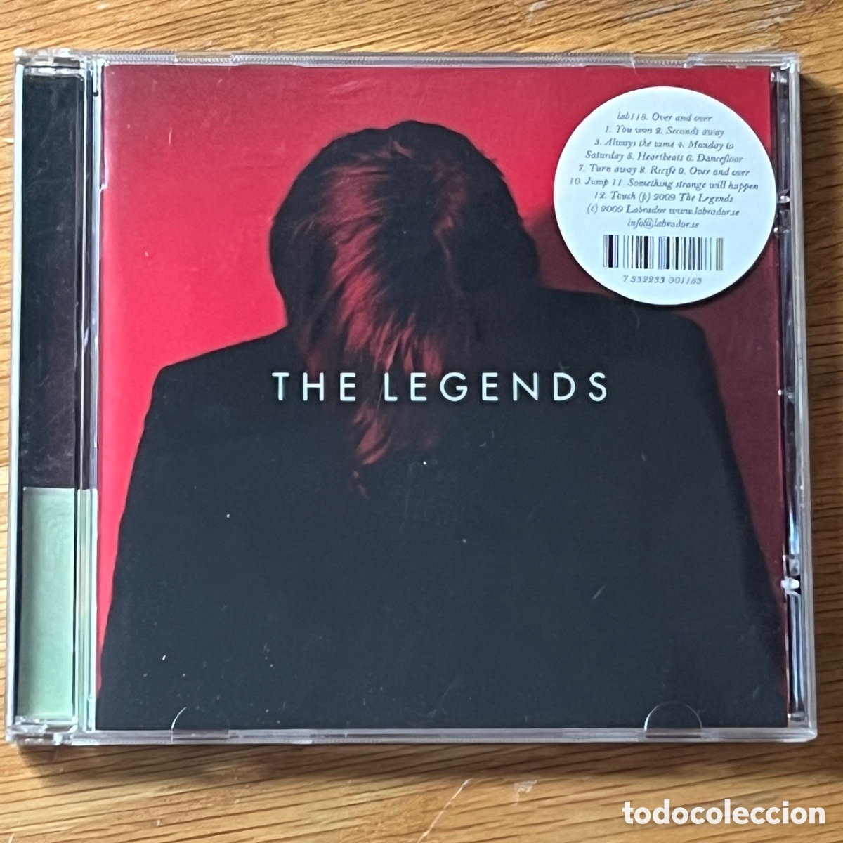 CDs de m&uacute;sica: The Legends - Over And Over - Foto 1