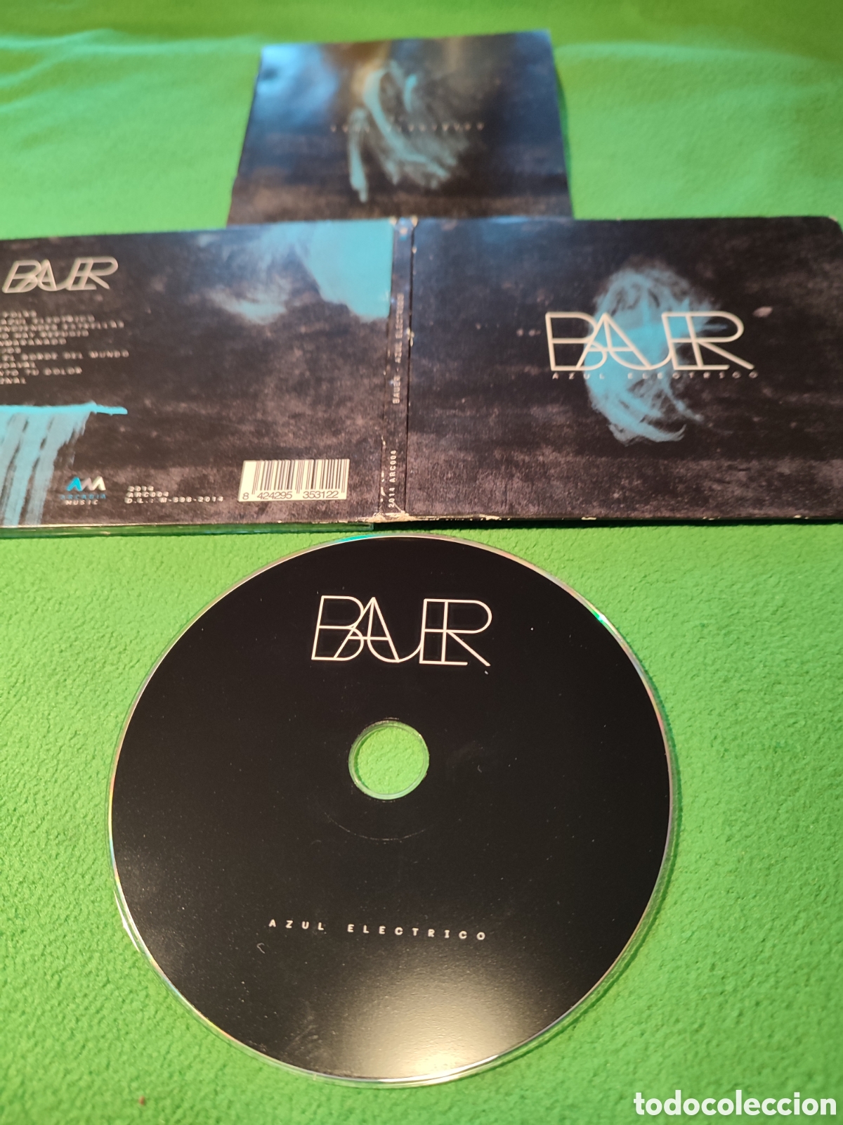 CDs de m&uacute;sica: Bauer - Azul el&eacute;ctrico - Foto 2
