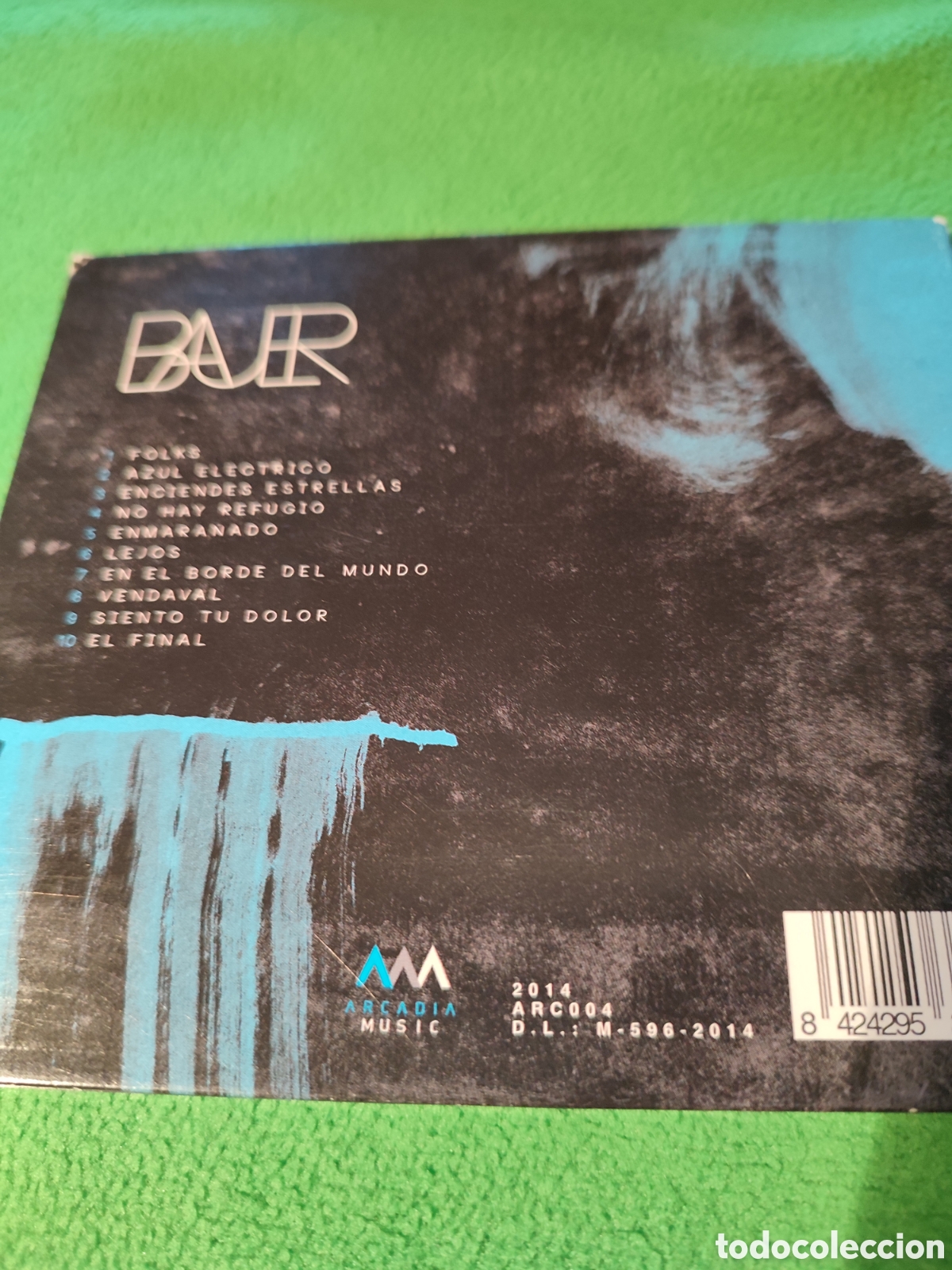 CDs de m&uacute;sica: Bauer - Azul el&eacute;ctrico - Foto 3