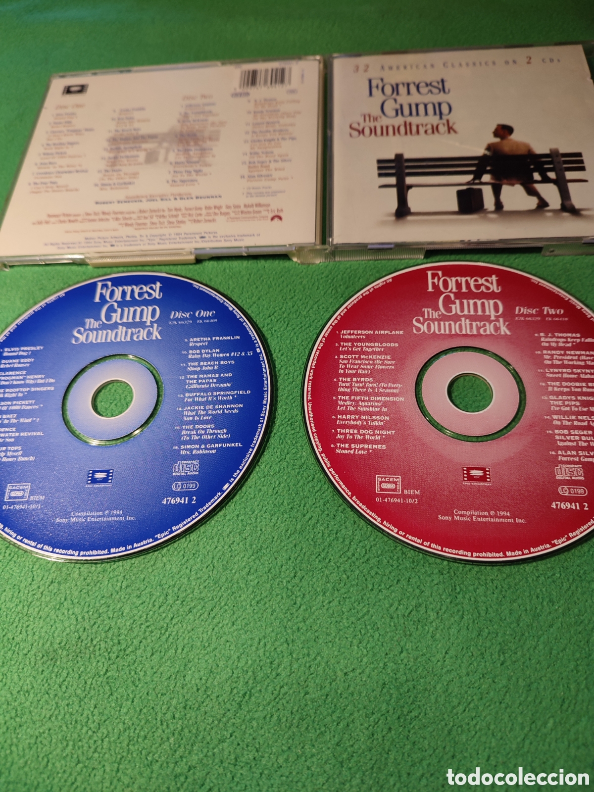 CDs de m&uacute;sica: BSO Forrest Gump - Varios 2 CDs - Foto 2