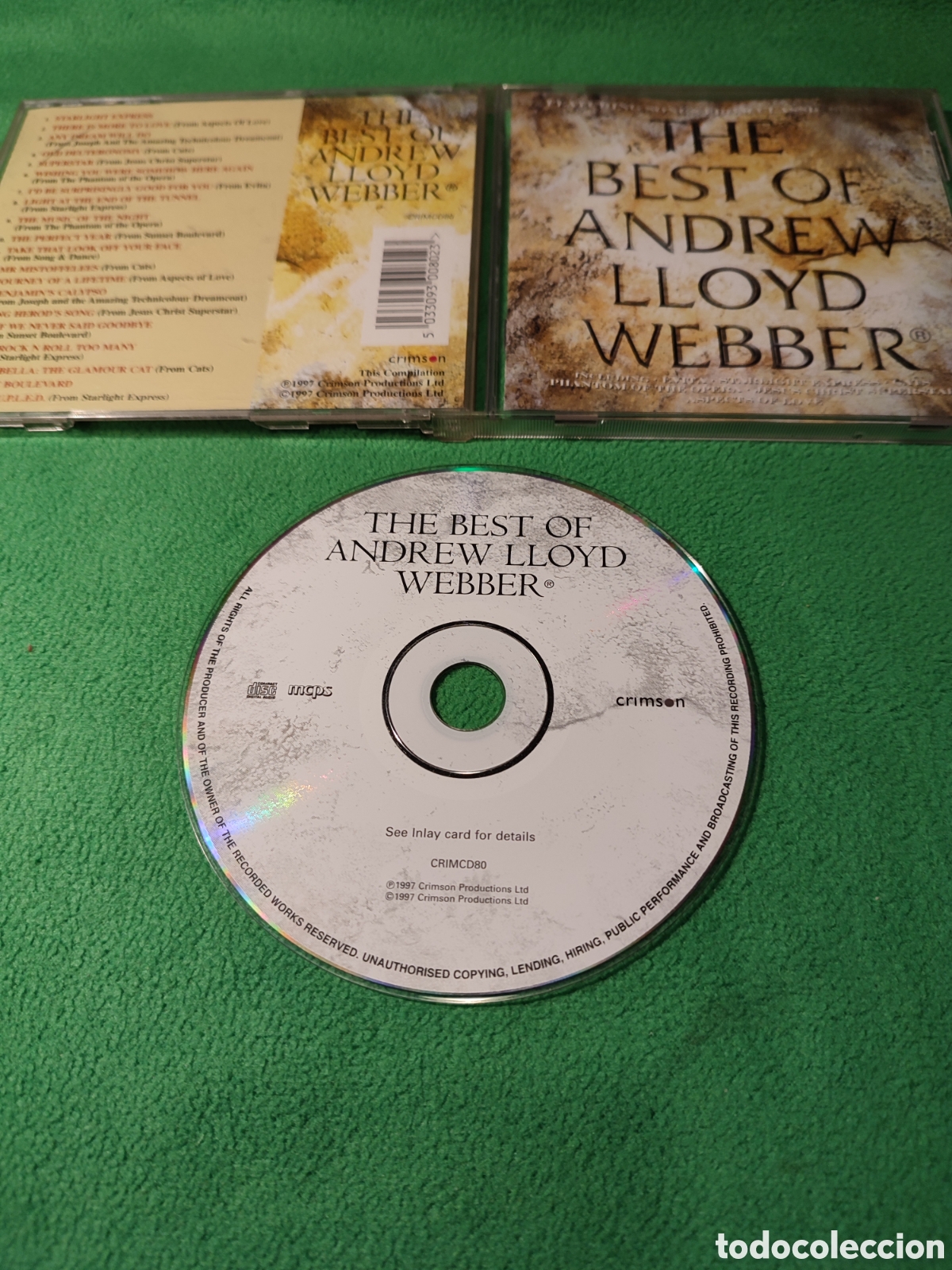 CDs de m&uacute;sica: Andrew Lloyd Webber - The Best of - Foto 2