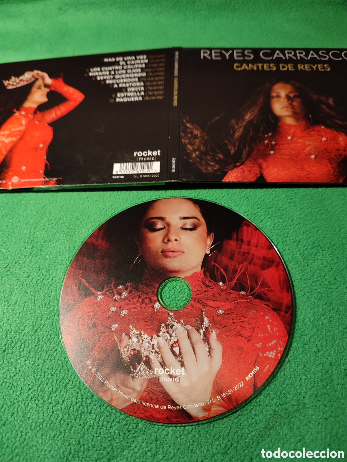 CDs de m&uacute;sica: Reyes Carrasco - Cantes de Reyes - Foto 2