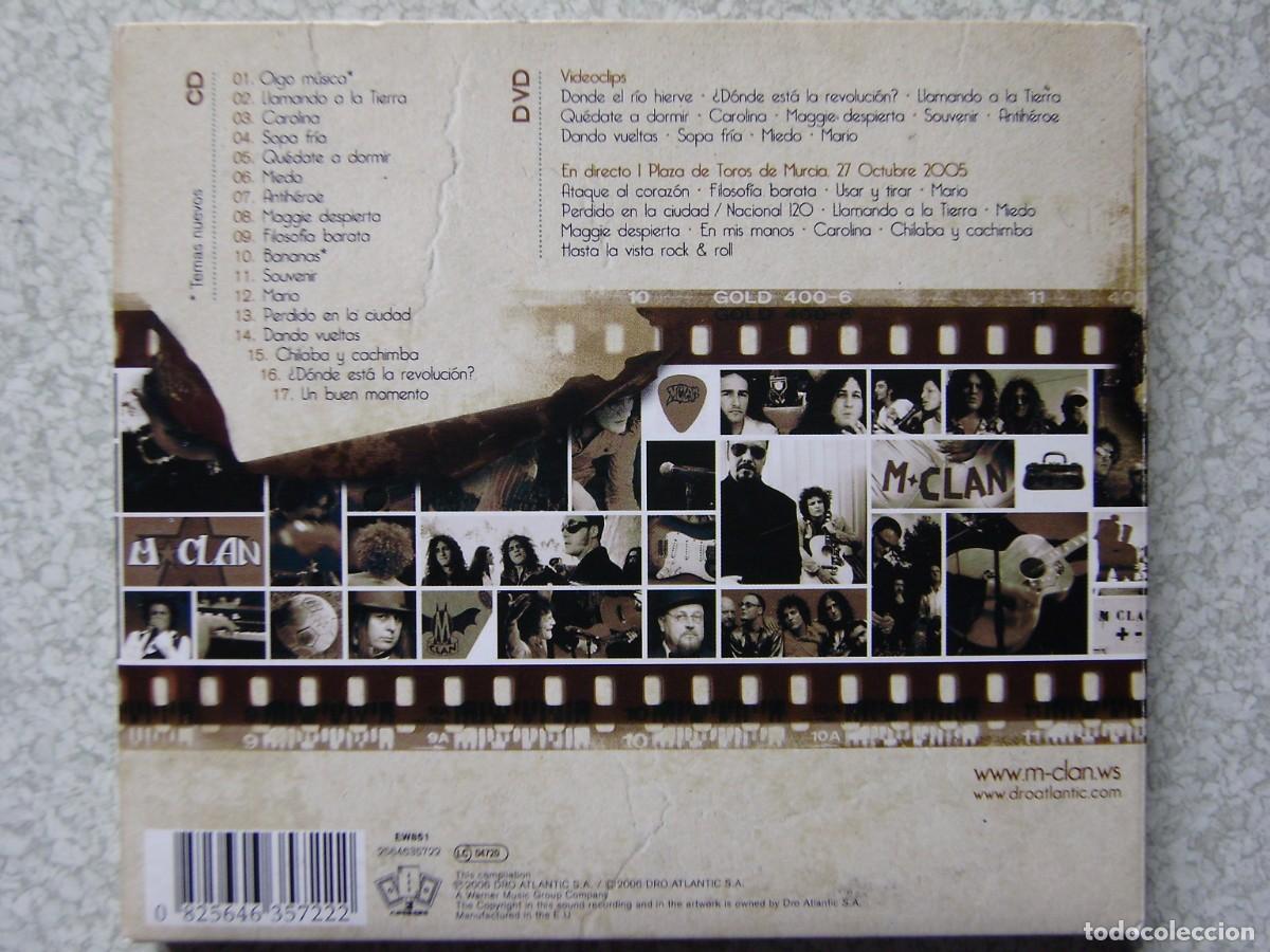 CDs de m&uacute;sica: M CLAN.RETROVISION 1995-2006...CD + DVD - Foto 2