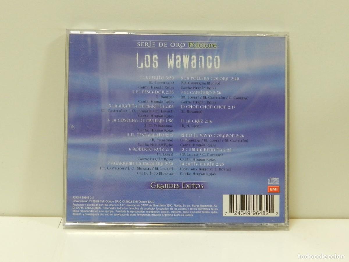 CDs de m&uacute;sica: DISCO CD. Los Wawanco &ndash; Grandes Exitos. COMPACT DISC. - Foto 2