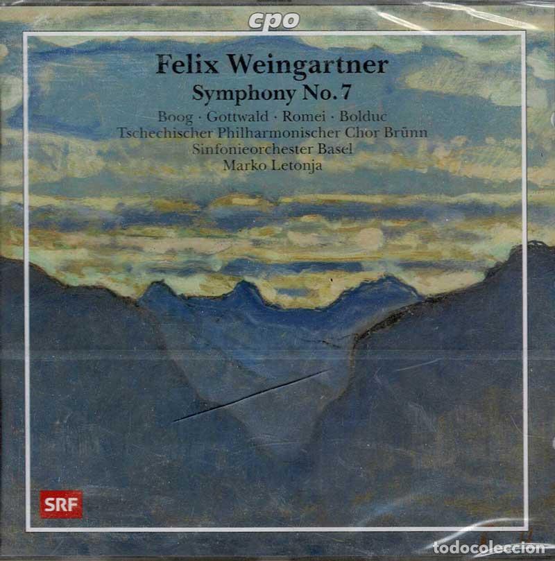 CDs de m&uacute;sica: Felix Weingartner - Symphony No. 7. CD (precintado) - Foto 1
