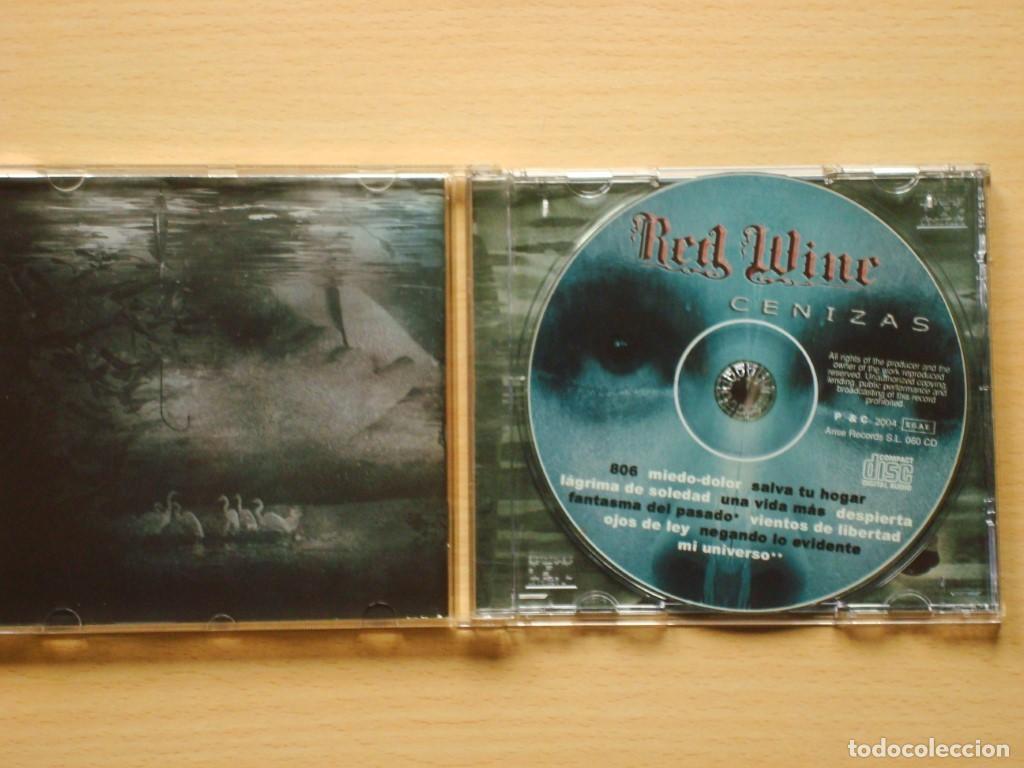 CDs de m&uacute;sica: Red Wine - Cenizas - Foto 2