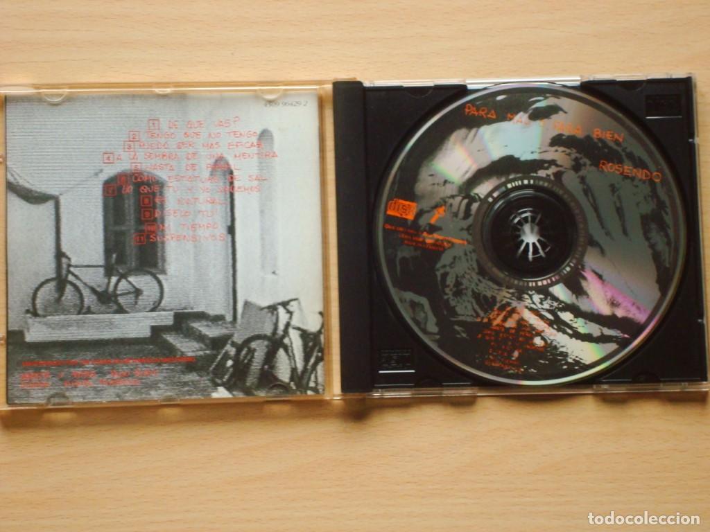 CDs de m&uacute;sica: Rosendo - Para mal o para bien - Foto 2