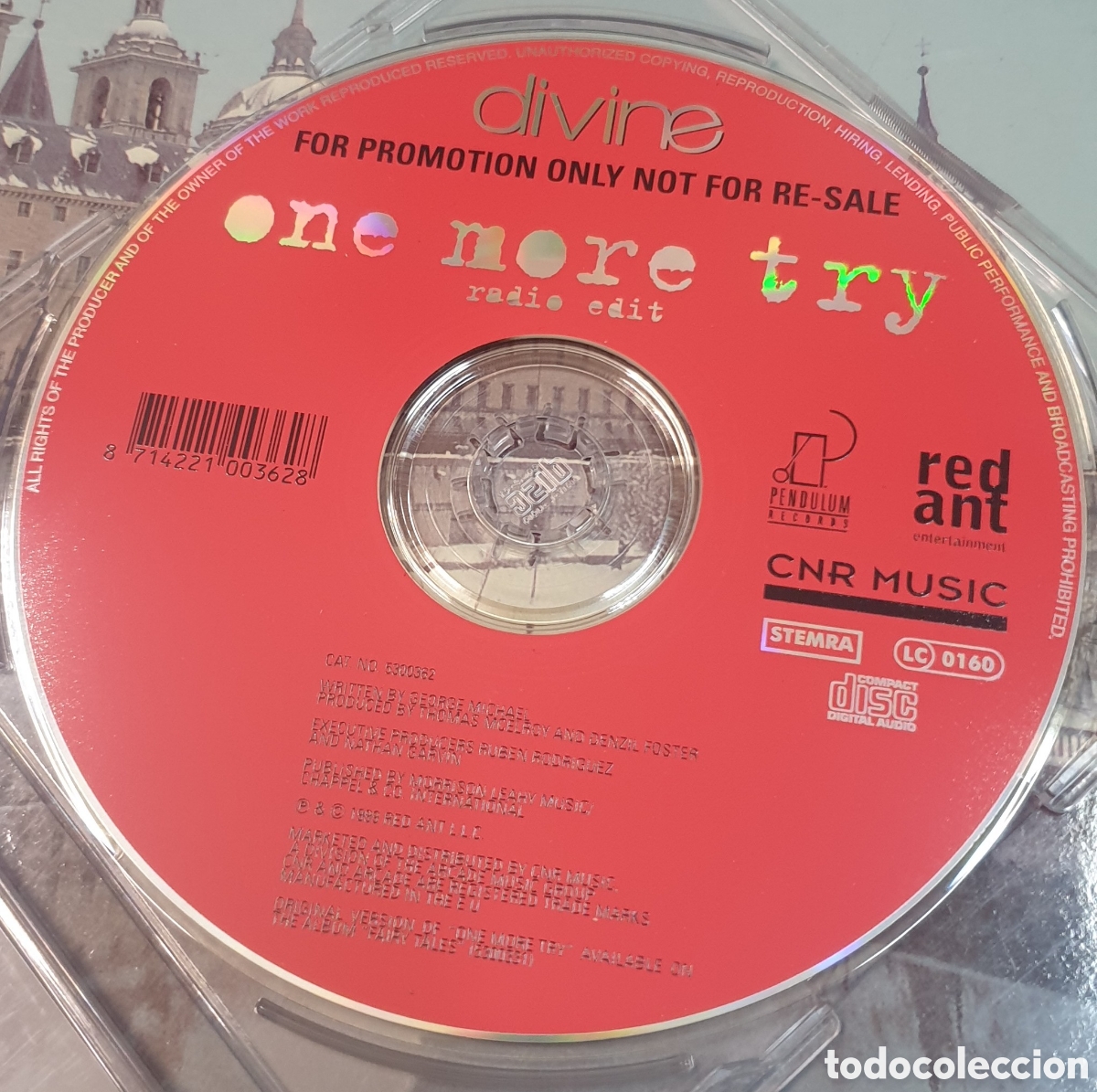 CDs de m&uacute;sica: Divine - One more try. Cd single - Foto 1