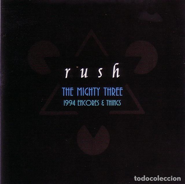 CDs de m&uacute;sica: CD RUSH - The Mighty Three 1994 Encores & Things - Live - Foto 1