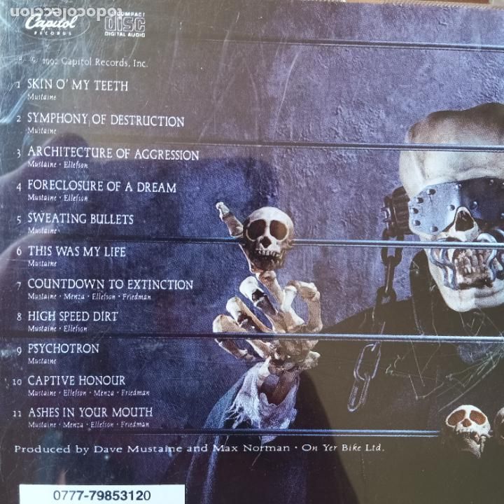 CDs de m&uacute;sica: MEGADETH, COUNTDOWN TO EXTINCTION. CD - Foto 2