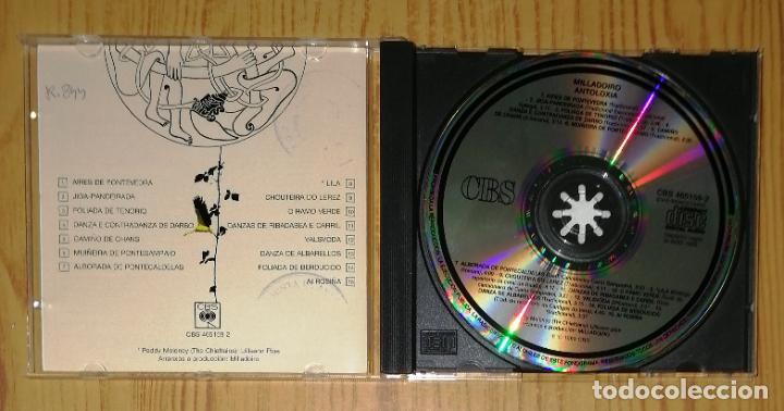 CDs de m&uacute;sica: CD. MILLADOIRO. Antoloxia. - CBS, 1989 - Foto 2