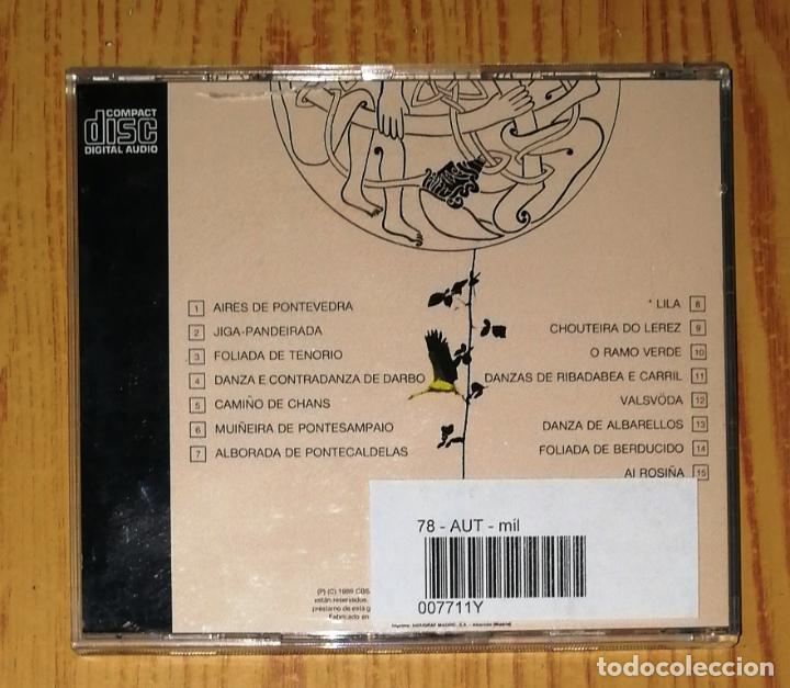 CDs de m&uacute;sica: CD. MILLADOIRO. Antoloxia. - CBS, 1989 - Foto 3