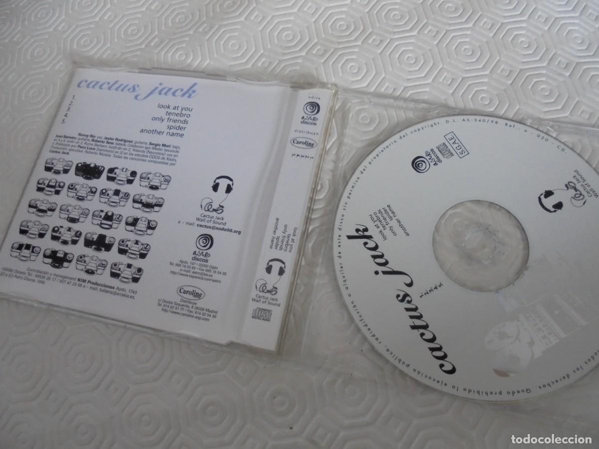 CDs de m&uacute;sica: CACTUS JACK. LOOK AT YOU. CD CON 5 TEMAS. - Foto 2