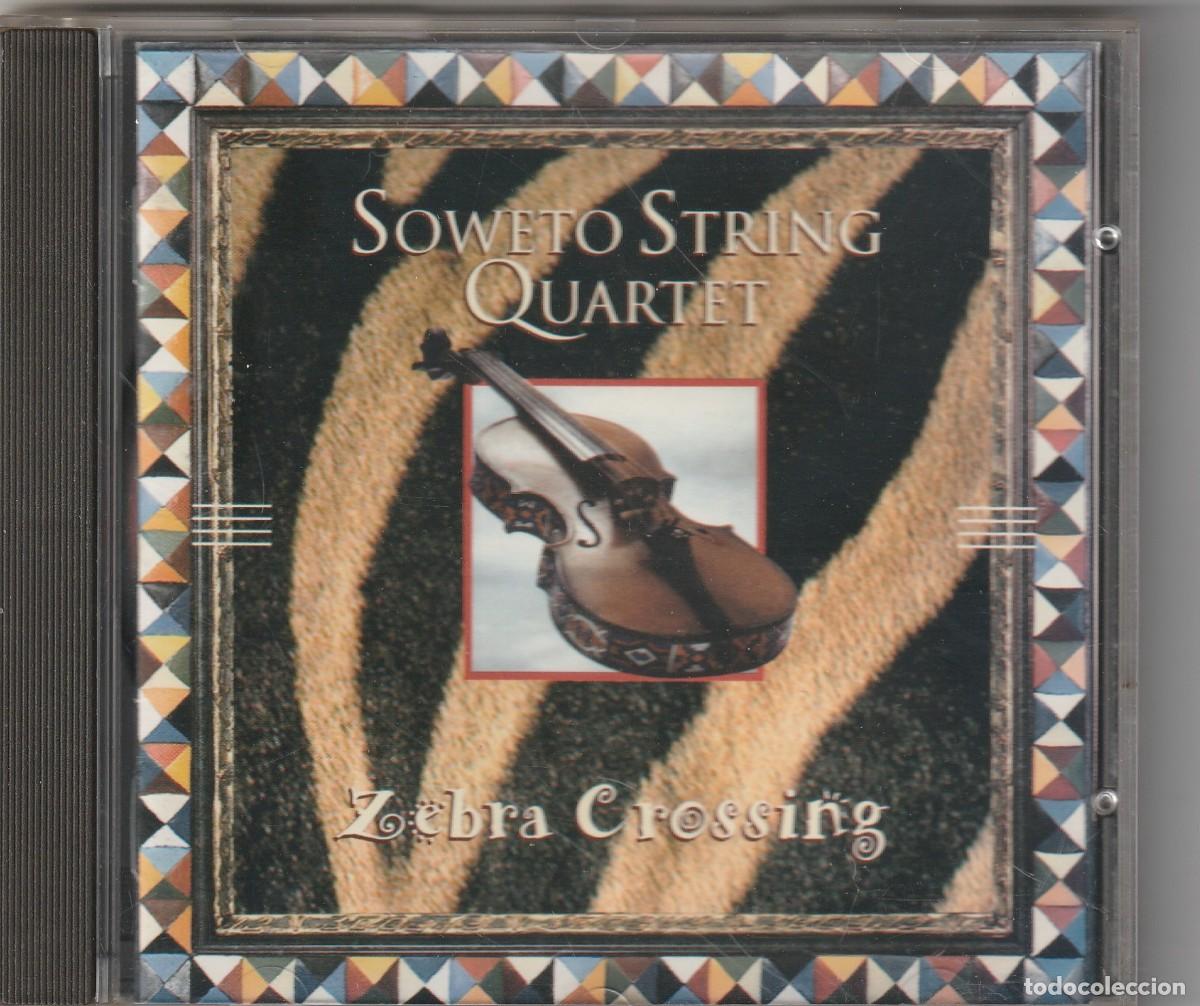 CDs de m&uacute;sica: SOWETO STRING QUARTET - ZEBRA CROSSING (CD BMG 2004) - Foto 1