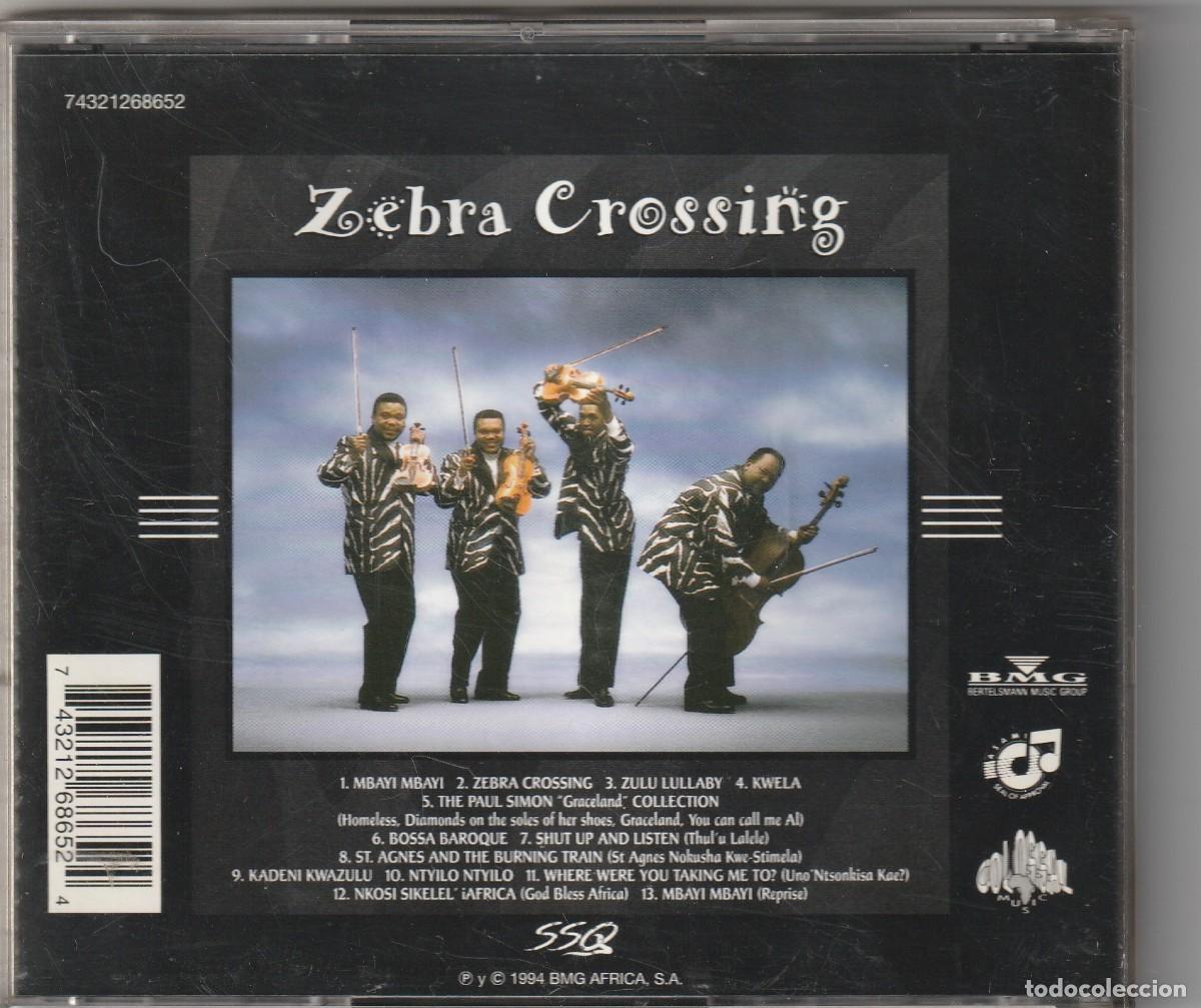 CDs de m&uacute;sica: SOWETO STRING QUARTET - ZEBRA CROSSING (CD BMG 2004) - Foto 2