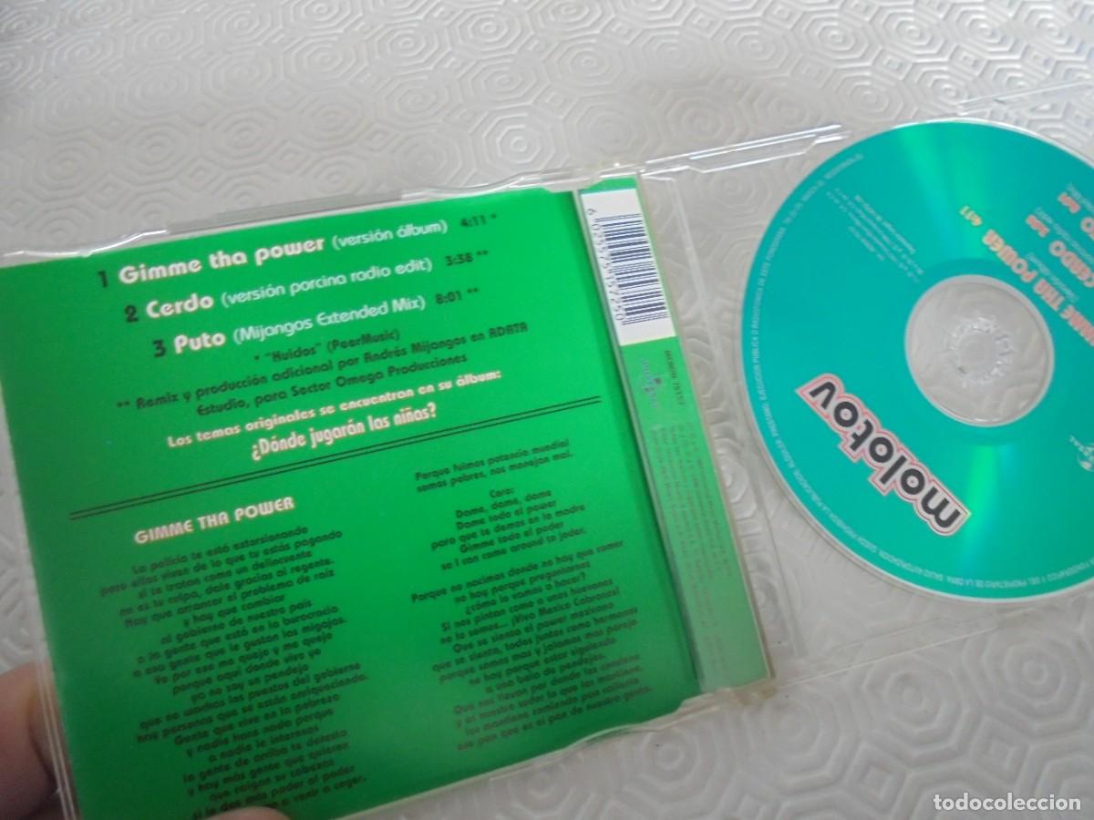 CDs de m&uacute;sica: MOLOTOV. GIMME THA POWER. COMPACTO. - Foto 2