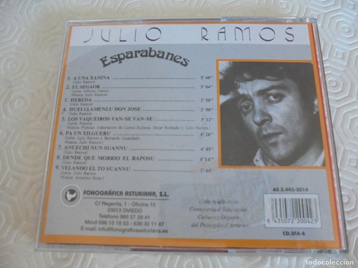 CDs de m&uacute;sica: JULIO RAMOS. ESPARABANES. COMPACTO. - Foto 2
