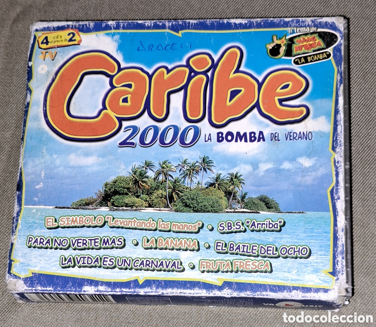 CDs de m&uacute;sica: CARIBE 2000 PACK DE 4 CDS - Foto 1