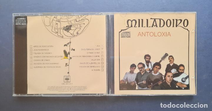 CDs de m&uacute;sica: CD MILLADOIRO - ANTOLOXIA 1989. - Foto 3
