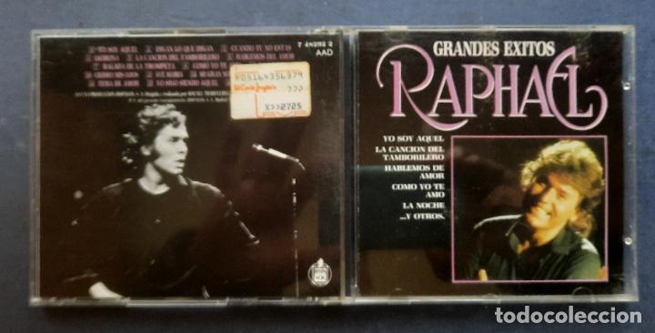 CDs de m&uacute;sica: CD RAPHAEL - GRANDES &Eacute;XITOS 1987. - Foto 3