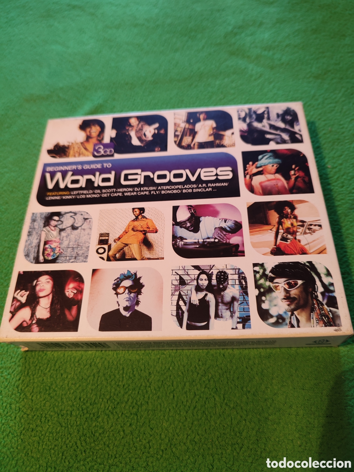 CDs de m&uacute;sica: Beginners guide to World Grooves 3 CDs - Foto 1