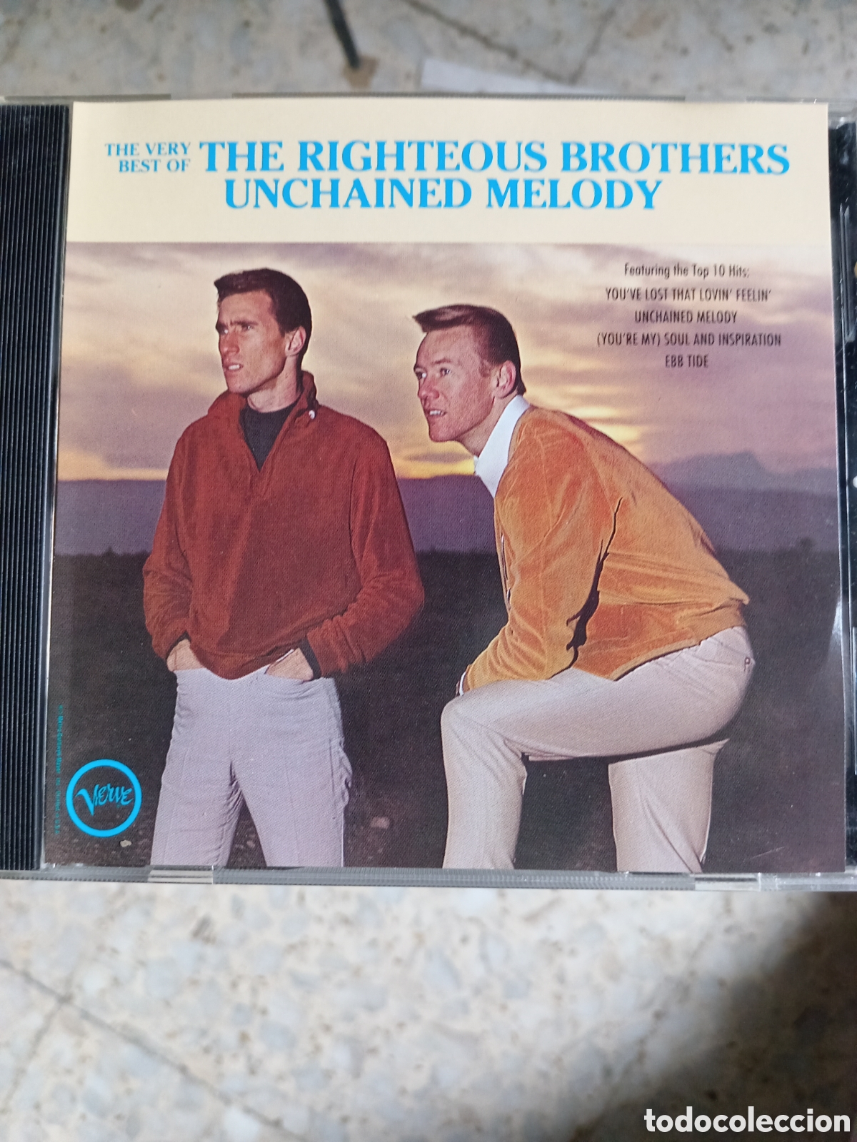 CDs de m&uacute;sica: CD THE RIGHTEOUS BROTHERS UNCHAINED MELODY - Foto 1