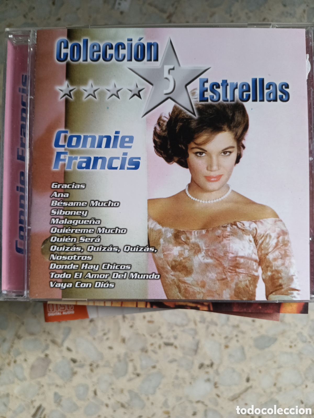 CDs de m&uacute;sica: CD CONNIE FRANCIS COLECCION 5 ESTRELLAS - Foto 1