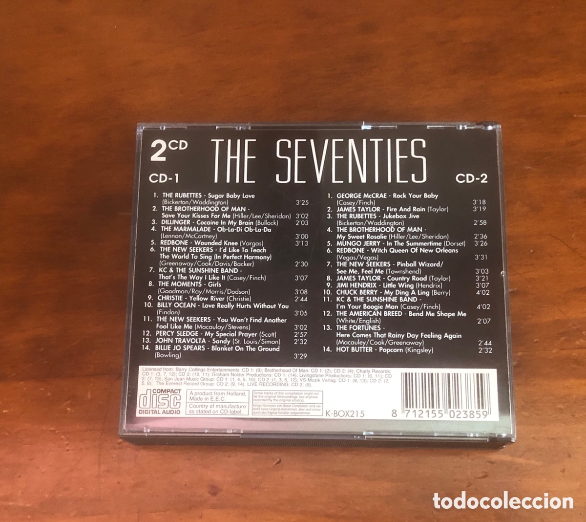 CDs de m&uacute;sica: The seventies doble 2 cd - Foto 3