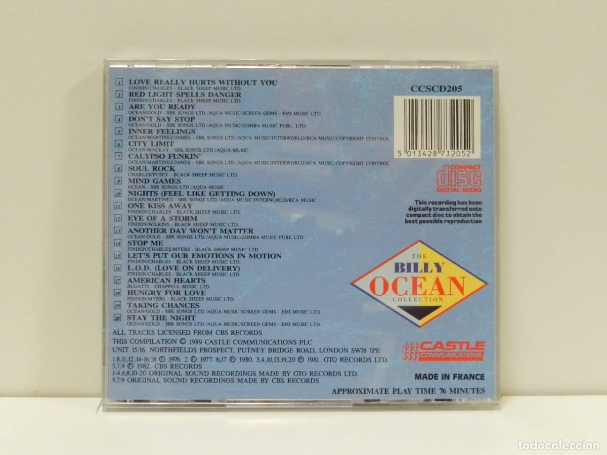 CDs de m&uacute;sica: DISCO CD. Billy Ocean &ndash; The Billy Ocean Collection. COMPACT DISC. - Foto 2