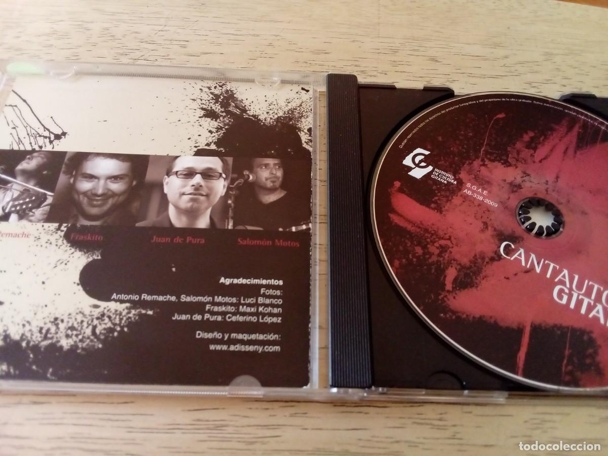 CDs de m&uacute;sica: Cantautores gitanos. Varios. CD - Foto 3