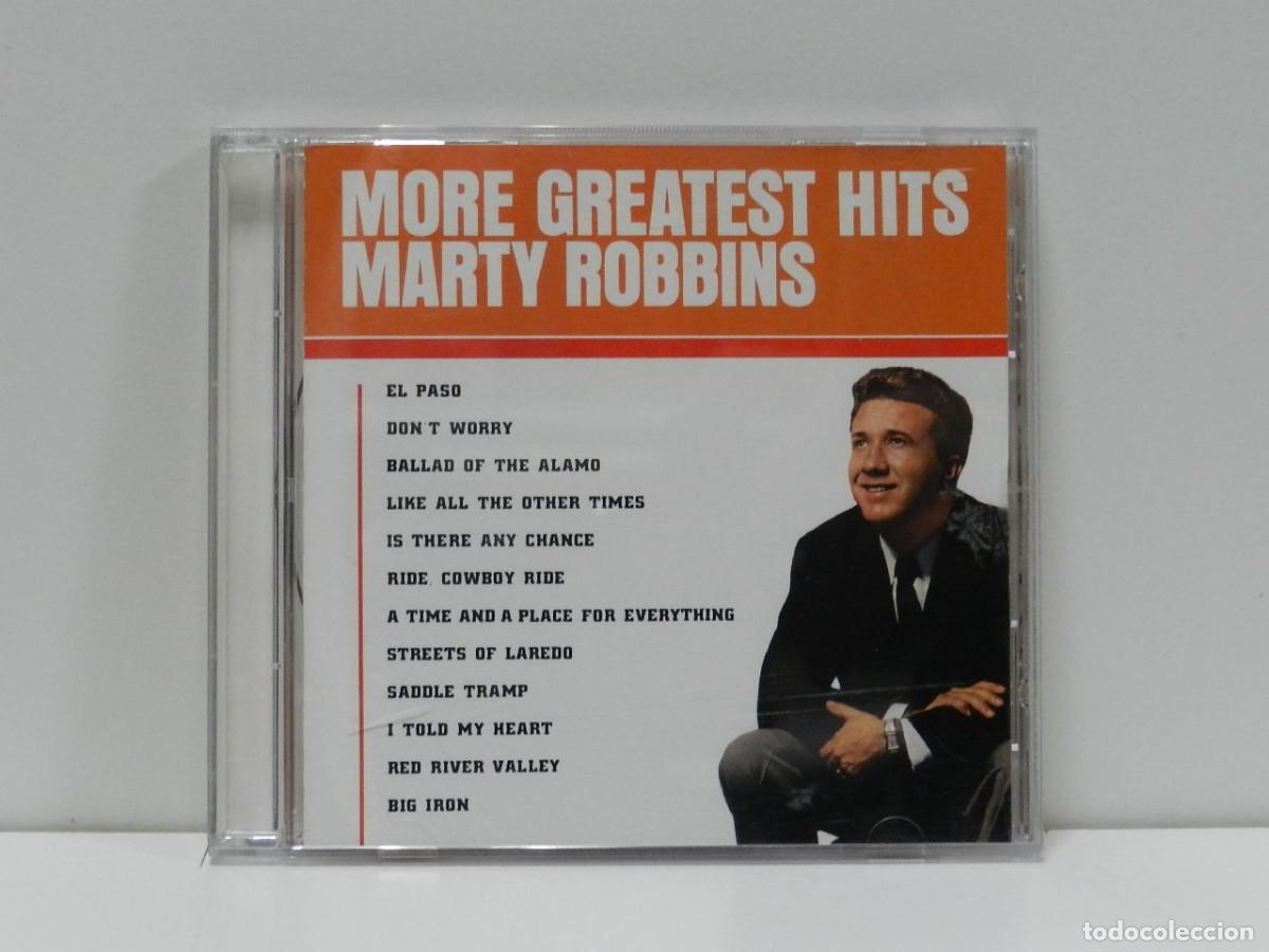 CDs de m&uacute;sica: DISCO CD. Marty Robbins &ndash; More Greatest Hits. COMPACT DISC. - Foto 1