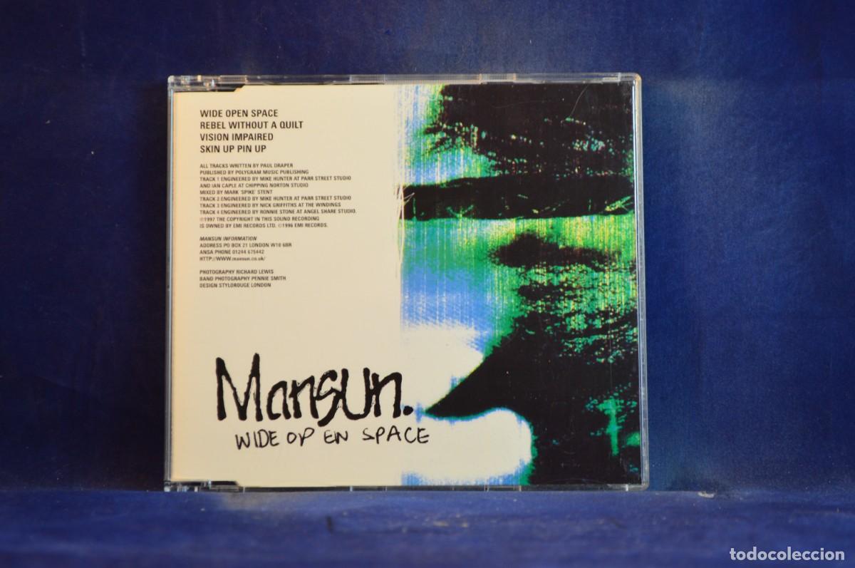 CDs de m&uacute;sica: MANSUN &ndash; WIDE OPEN SPACE - CD SINGLE - Foto 1