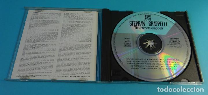 CDs de m&uacute;sica: CD STEPHANE GRAPPELLI. THE INTIMATE GRAPPELLI - Foto 3