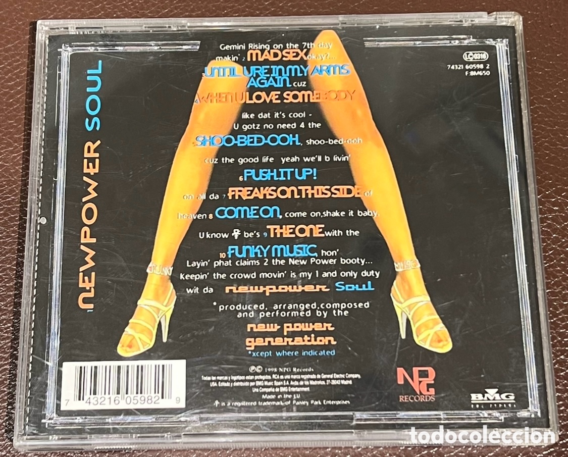 CDs de m&uacute;sica: CD. Soul. New Power Generation. - Foto 2