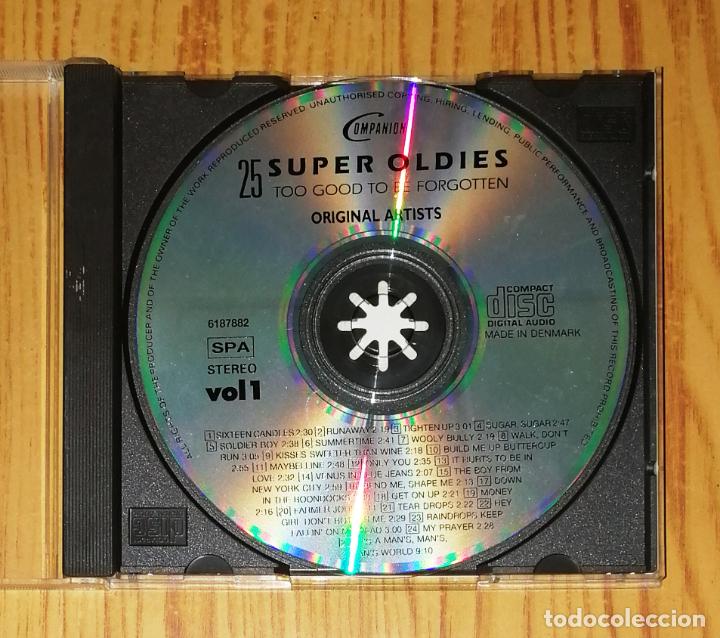 Music CDs: CD. 25 SUPER OLDIES Vol. 1. Too Good To Be Forgotten. - Companion