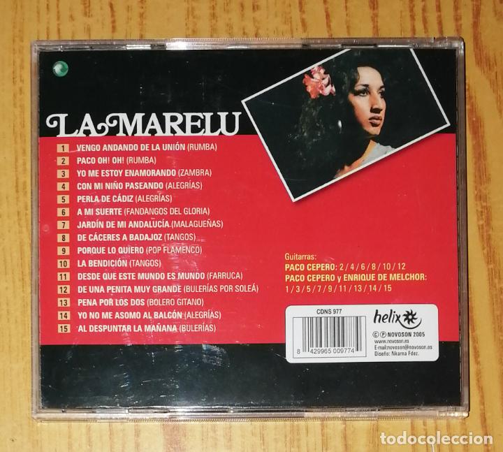 CDs de m&uacute;sica: 2 CD. LA MARELU. 30 &Eacute;xitos. - Helix : NOVOSON, 2005 - Foto 10