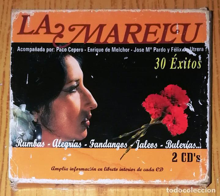 CDs de m&uacute;sica: 2 CD. LA MARELU. 30 &Eacute;xitos. - Helix : NOVOSON, 2005 - Foto 1