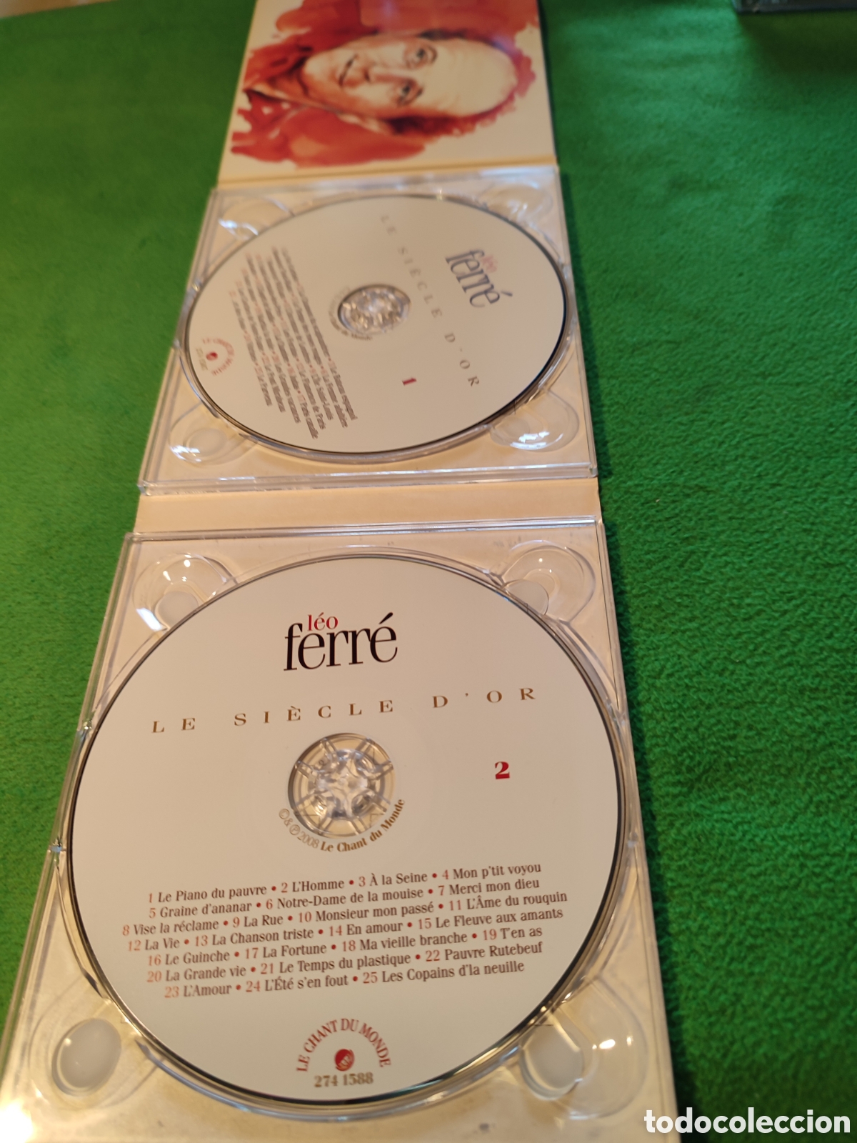 CDs de m&uacute;sica: Leo Ferr&eacute; - Graine d ananar 2 CDs - Foto 2