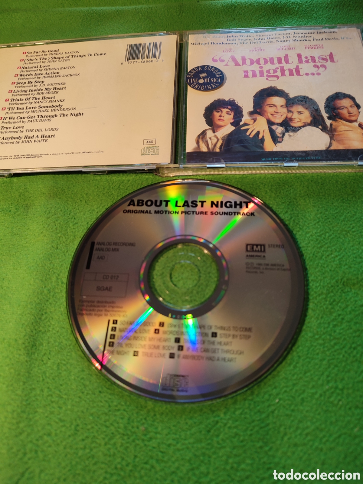 CDs de m&uacute;sica: BSO Que pas&oacute; anoche - Varios - Foto 2