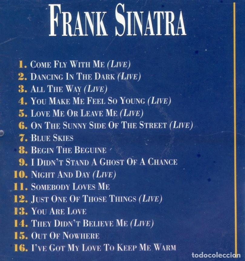 CDs de m&uacute;sica: FRANK SINATRA. Hits. - Foto 2