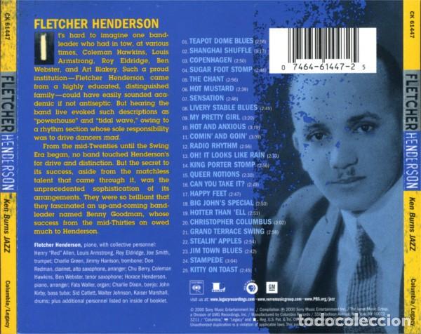 CDs de m&uacute;sica: Fletcher Henderson &ndash; Ken Burns Jazz - Foto 3