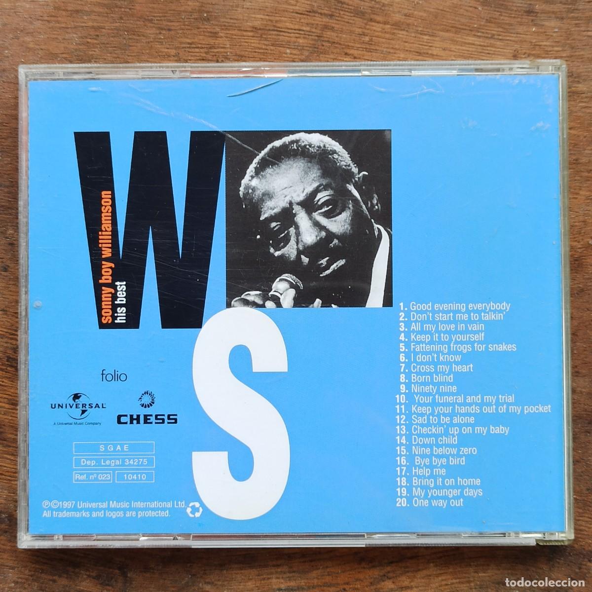 CDs de m&uacute;sica: CD Sonny Boy Williamson &ndash; His Best - Foto 2