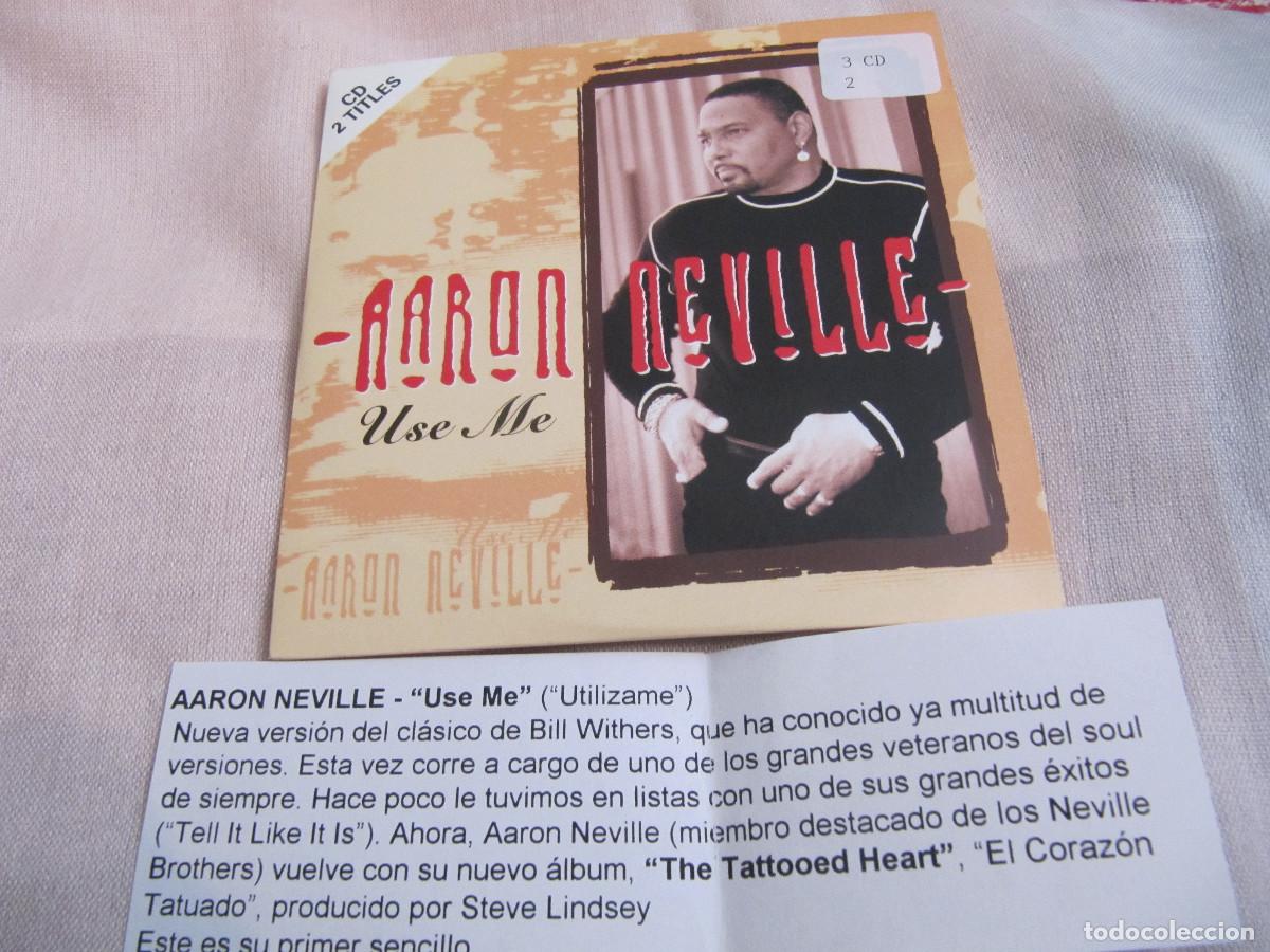 CDs de m&uacute;sica: AARON NEVILLE - USE ME - CD SINGLE CADENA 100 - Foto 1