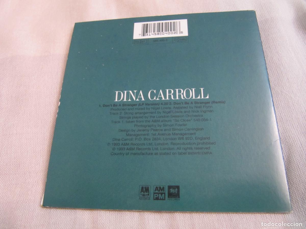 CDs de m&uacute;sica: DINA CARROLL - DONT BE A STRANGER - Foto 2
