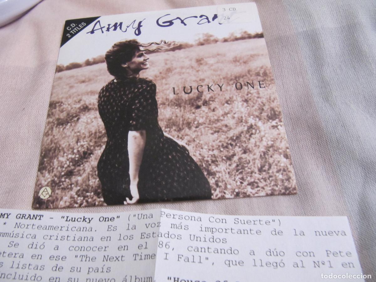 CDs de m&uacute;sica: AMY GRANT (CD-SINGLE CADENA 100) LUCKY ONE - Foto 1