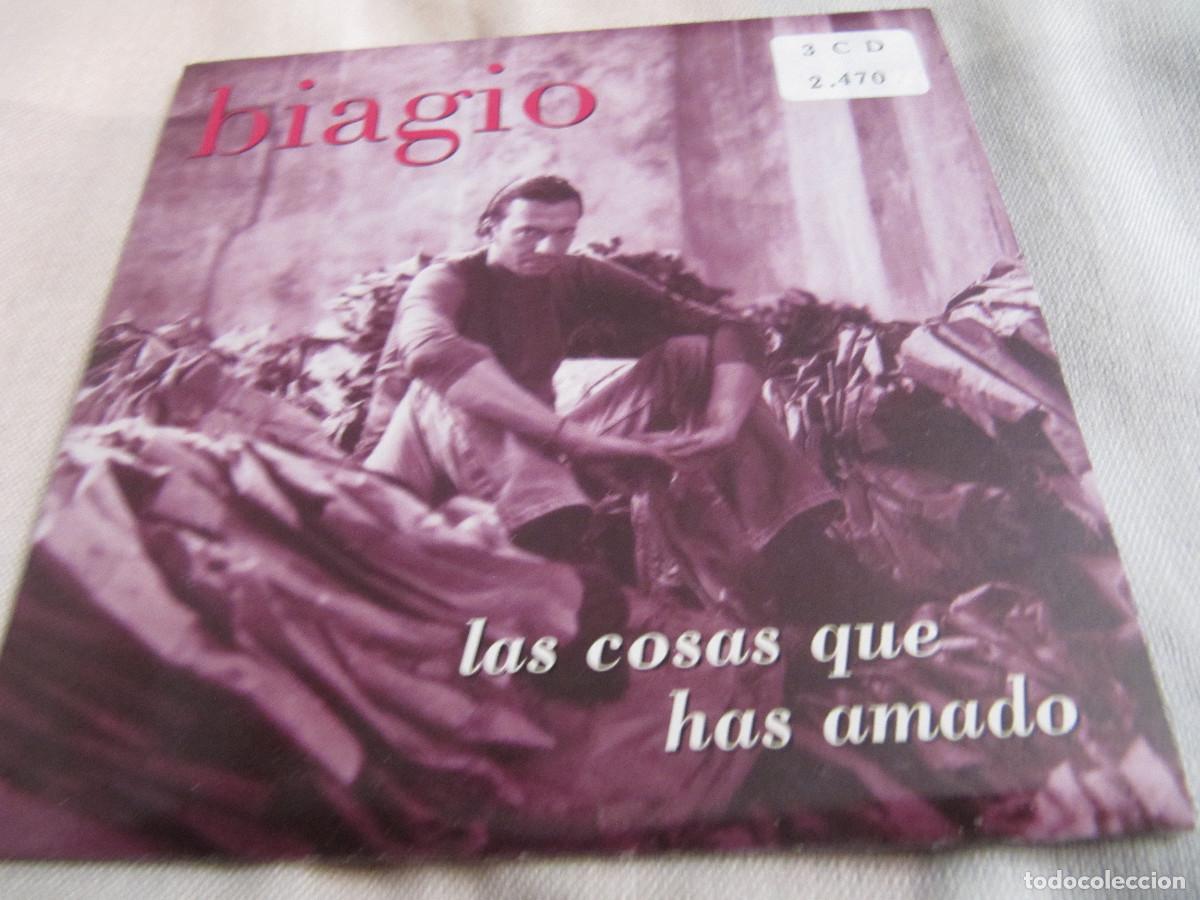 CDs de m&uacute;sica: Biagio Antonacci &ndash; Las Cosas Que Has Amado - Foto 1