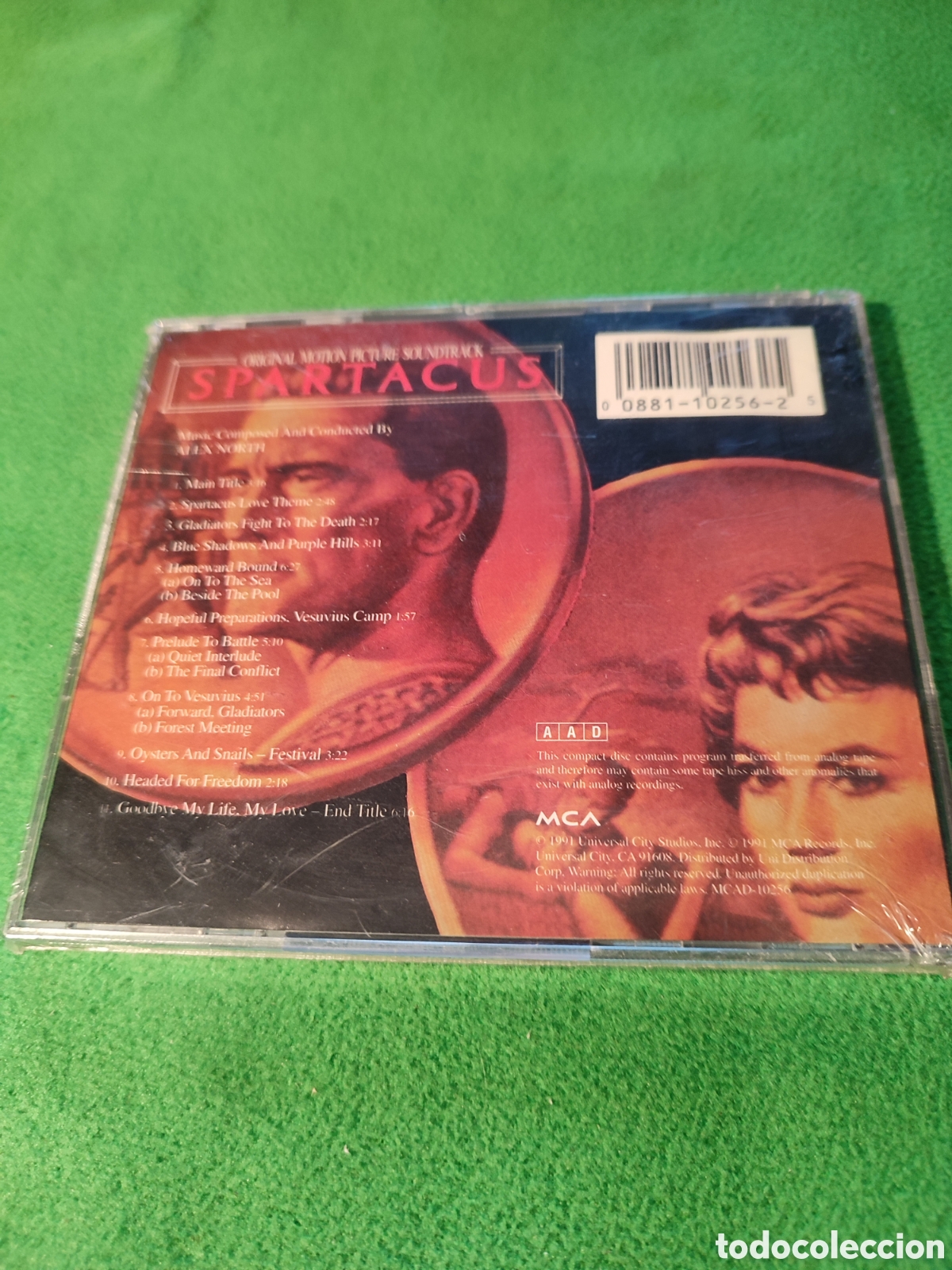 CDs de m&uacute;sica: Alex North - Spartacus - Foto 2