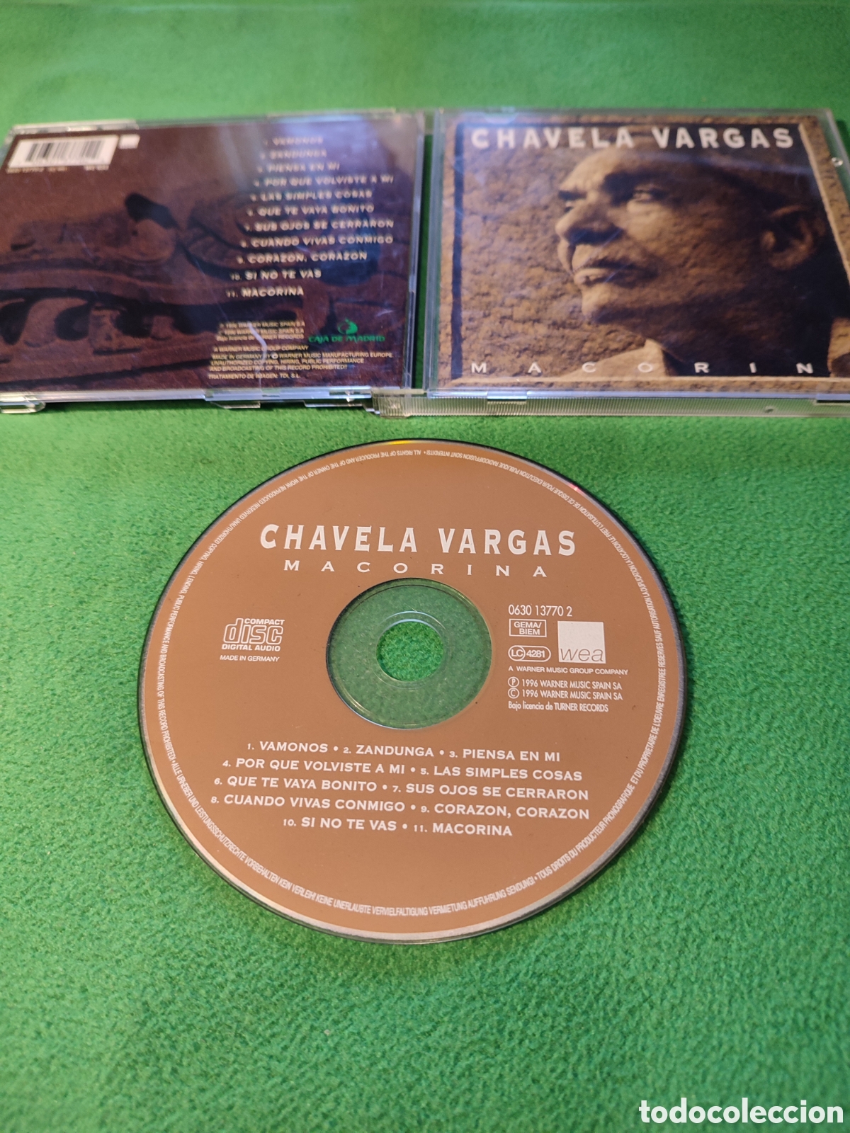 CDs de m&uacute;sica: Chavela Vargas - Macorina - Foto 2